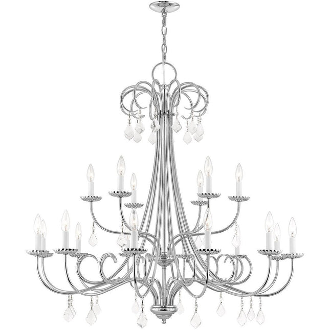 Multi Light Dimmable Chandelier With Shades HomeRoots