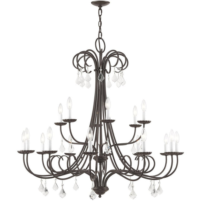 Multi Light Dimmable Chandelier With Shades HomeRoots