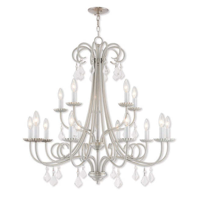Multi Light Dimmable Chandelier With Shades HomeRoots