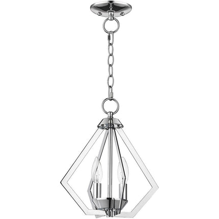 Two Light Dimmable Chandelier With Shades HomeRoots