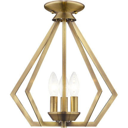 Three Light Dimmable Chandelier With Shades HomeRoots
