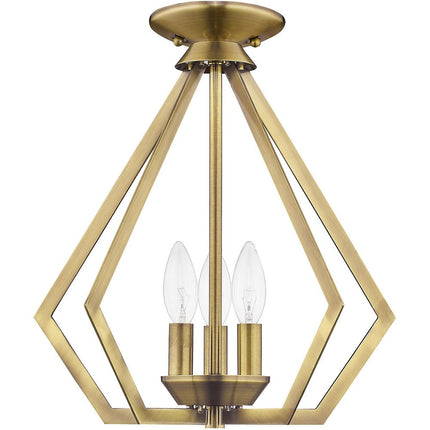 Three Light Dimmable Chandelier With Shades HomeRoots