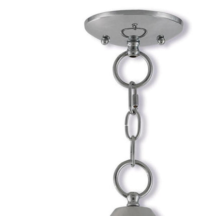Three Light Dimmable Chandelier With Shades HomeRoots