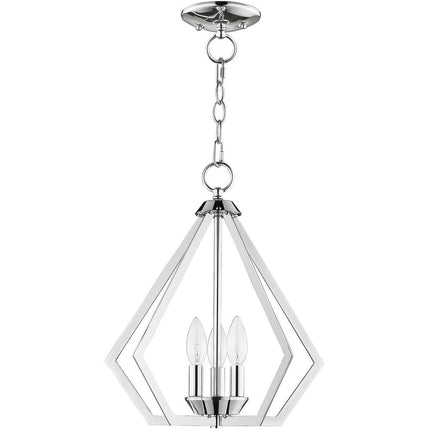 Three Light Dimmable Chandelier With Shades HomeRoots