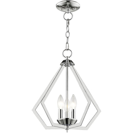 Three Light Dimmable Chandelier With Shades HomeRoots