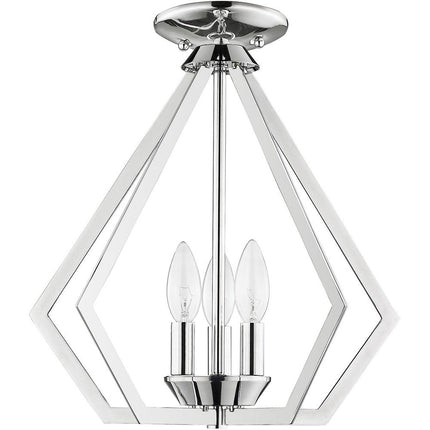 Three Light Dimmable Chandelier With Shades HomeRoots