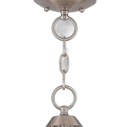 Three Light Dimmable Chandelier With Shades HomeRoots