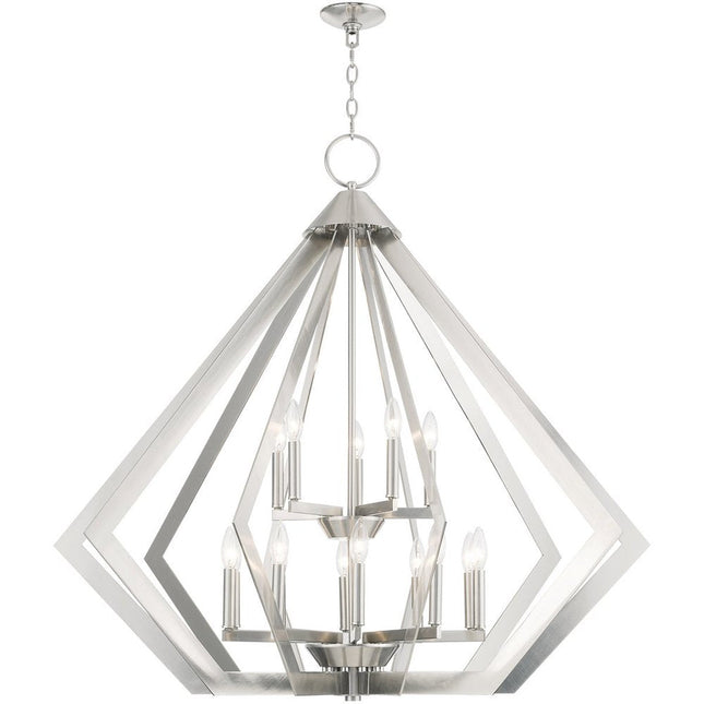 Multi Light Dimmable Chandelier With Shades HomeRoots