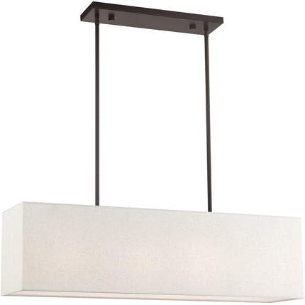 Four Light Dimmable Chandelier With Shades HomeRoots