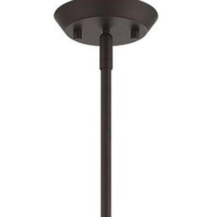 Four Light Dimmable Chandelier With Shades HomeRoots