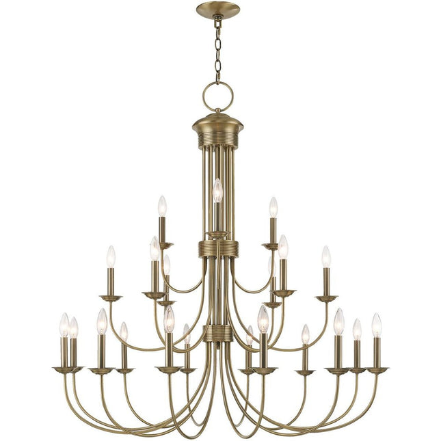 Multi Light Dimmable Chandelier With Shades HomeRoots