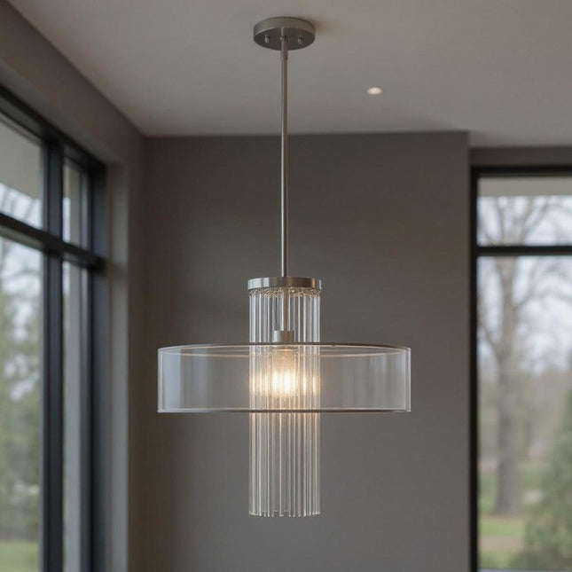Dimmable Chandelier With Shades HomeRoots