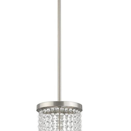 Four Light Dimmable Chandelier With Shades HomeRoots