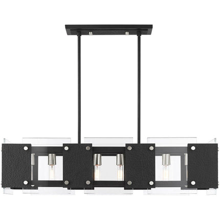 Eight Light Dimmable Chandelier With Shades HomeRoots