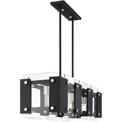 Eight Light Dimmable Chandelier With Shades HomeRoots