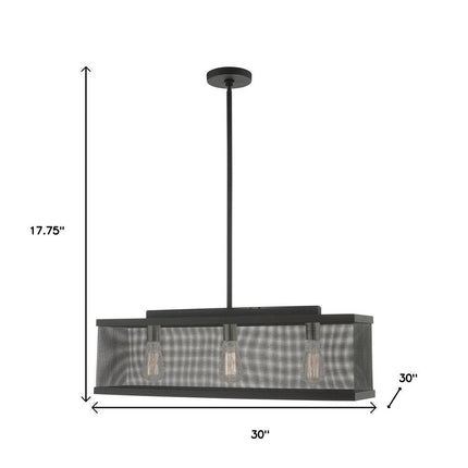 Three Light Dimmable Chandelier With Shades HomeRoots