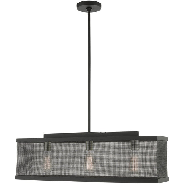 Three Light Dimmable Chandelier With Shades HomeRoots