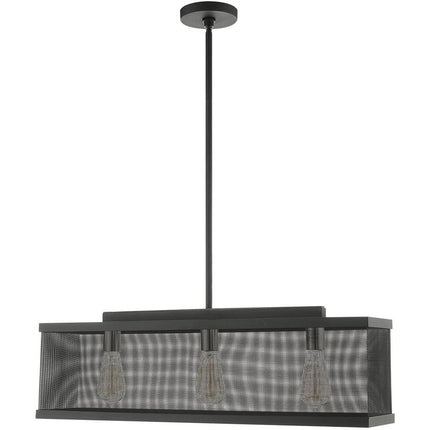 Three Light Dimmable Chandelier With Shades HomeRoots