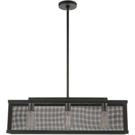 Three Light Dimmable Chandelier With Shades HomeRoots