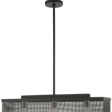 Three Light Dimmable Chandelier With Shades HomeRoots