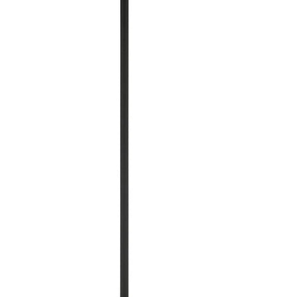 Black Five Light Metal Dimmable Chandelier With Shades