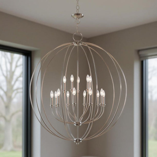 Multi Light Dimmable Chandelier With Shades HomeRoots