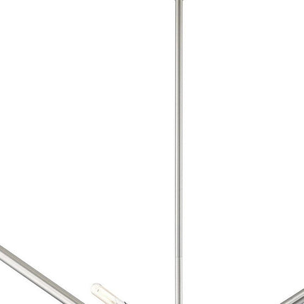 Eight Light Dimmable Chandelier With Shades HomeRoots