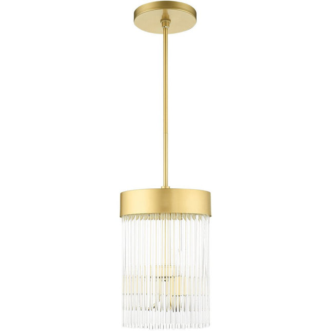 Gold Three Light Metal Dimmable Chandelier With Shades