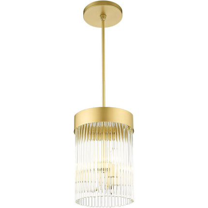 Three Light Dimmable Chandelier With Shades HomeRoots
