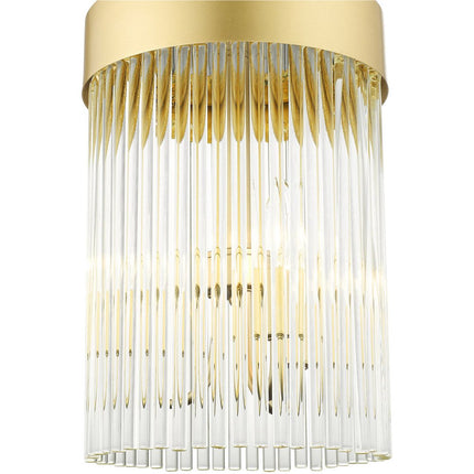 Three Light Dimmable Chandelier With Shades HomeRoots