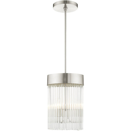 Three Light Dimmable Chandelier With Shades HomeRoots