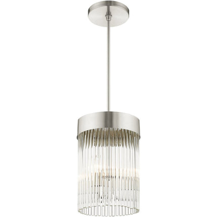 Three Light Dimmable Chandelier With Shades HomeRoots