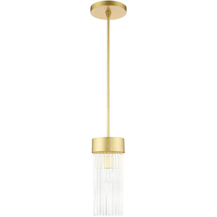 Gold Metal Dimmable Chandelier With Shades