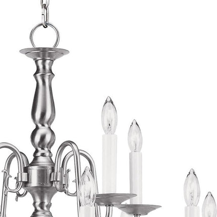 Twelve Light Dimmable Chandelier With Shades HomeRoots