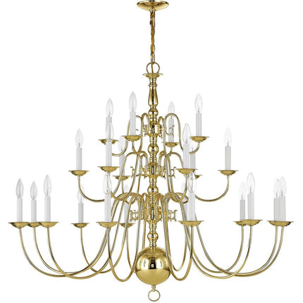 Brass Multi Light Metal Dimmable Chandelier With Shades