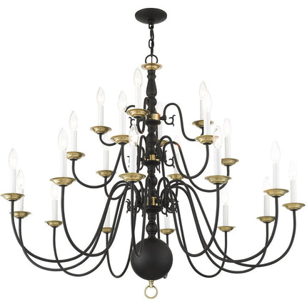 Black Multi Light Dimmable Chandelier With Shades HomeRoots