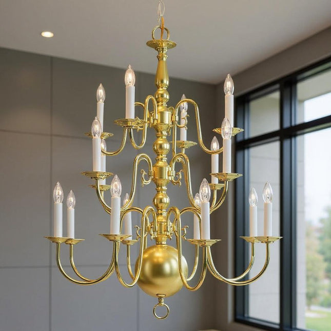 Multi Light Dimmable Chandelier With Shades HomeRoots
