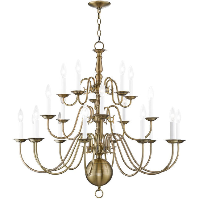 Multi Light Dimmable Chandelier With Shades HomeRoots