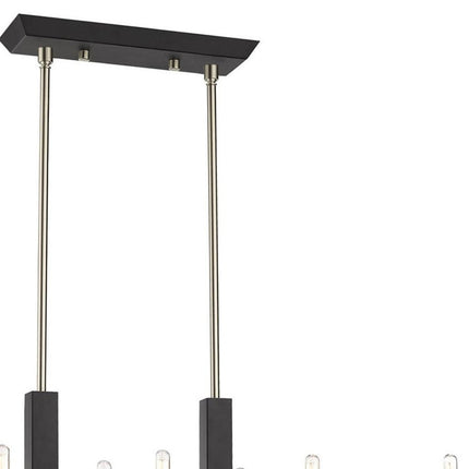 Ten Light Dimmable Chandelier With Shades HomeRoots