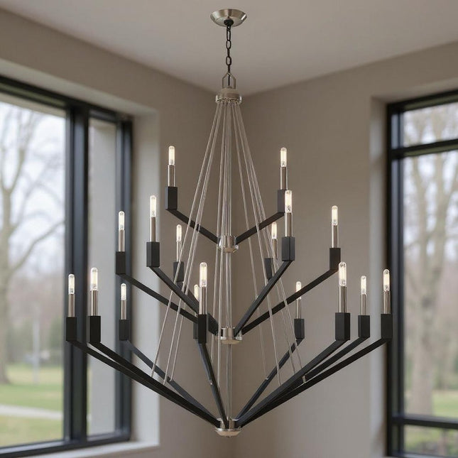 Multi Light Dimmable Chandelier With Shades HomeRoots