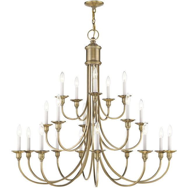 Multi Light Dimmable Chandelier With Shades HomeRoots