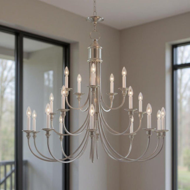Multi Light Dimmable Chandelier With Shades HomeRoots