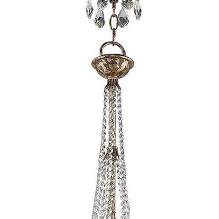 Nine Light Dimmable Chandelier With Shades HomeRoots