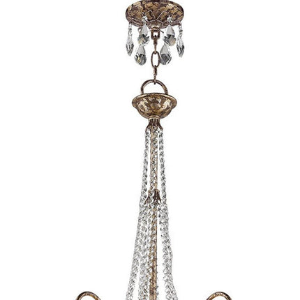 Nine Light Dimmable Chandelier With Shades HomeRoots
