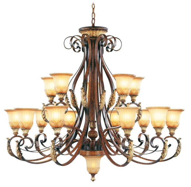 Multi Light Dimmable Chandelier With Shades HomeRoots