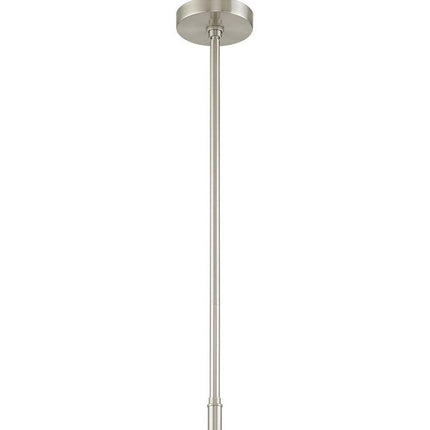 Six Light Dimmable Chandelier With Shades HomeRoots