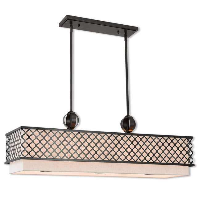 Nine Light Dimmable Chandelier With Shades HomeRoots