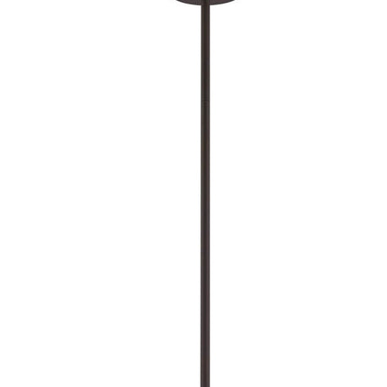 Bronze Four Light Metal Dimmable Chandelier With Shades