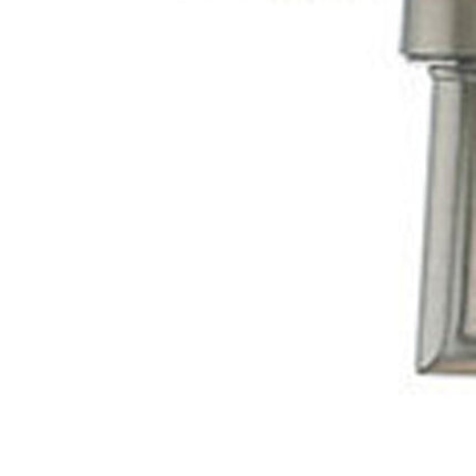 Nickel Six Light Metal Dimmable Chandelier With Shades
