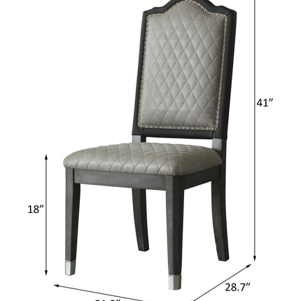 ACME House Beatrice Side Chair (Set-2) - 68812  17